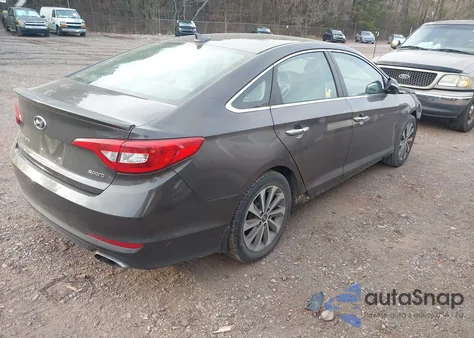 2015 Hyundai Sonata Sport z USA, uszkodzony, nr VIN 5NPE34AF7FH181259